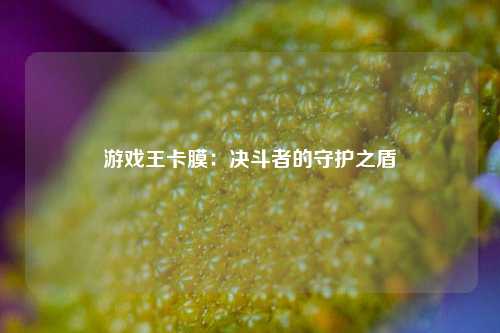 游戏王卡膜:决斗者的守护之盾